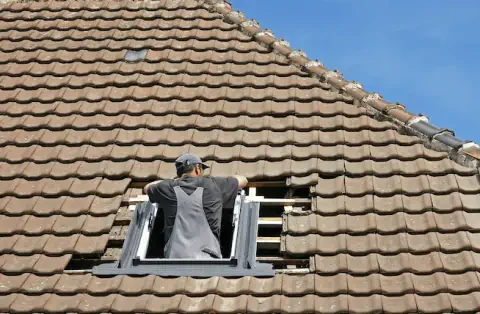 Pose de velux - Landudec